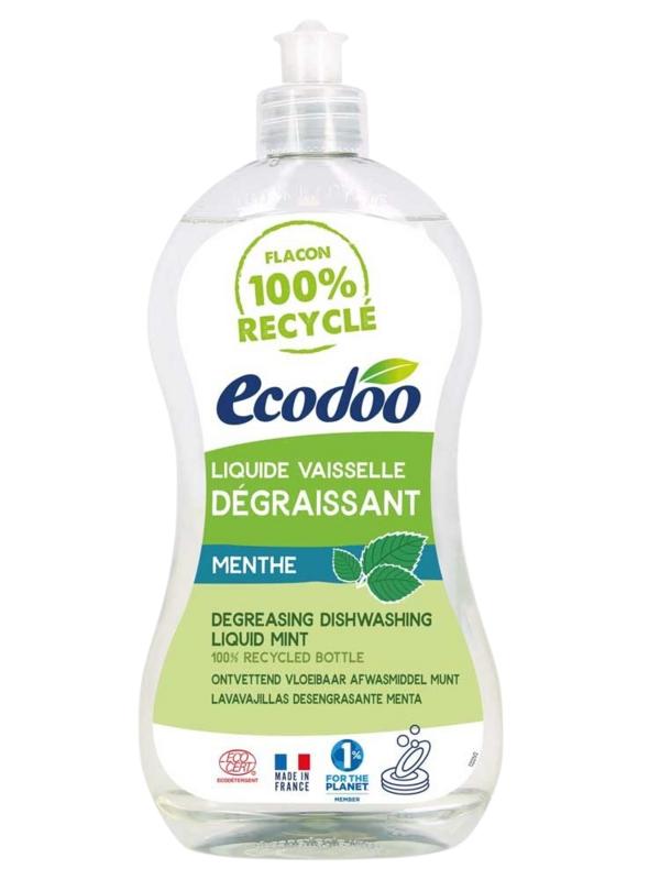 Ecodoo Afwasmiddel vloeibaar ontvettend munt eco 500.00 Milliliter