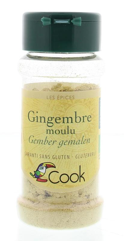 Cook Gember gemalen bio 30.00 Gram