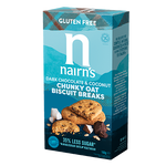 Nairns Biscuit breaks pure chocolade & kokos 160.00 Gram