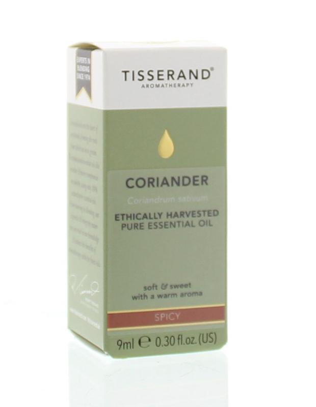 Tisserand Coriander ethically harvested 9.00 Milliliter
