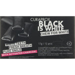Curaprox Black is white kauwgom 12.00 Stuks