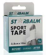 Star balm Sport tape 3.8cm x 10m single box 1.00 Stuks