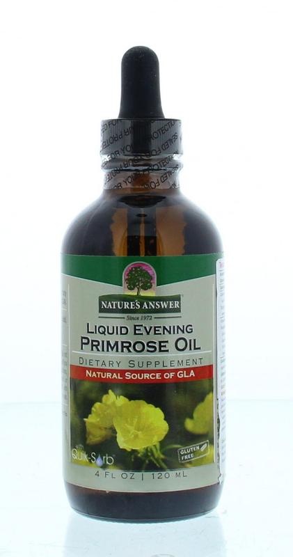 Natures Answer Vloeibaar teunisbloemolie 10% GLA 120.00 Milliliter