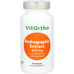 VitOrtho Andrographis extract 400 mg 60 Vegetarische capsules