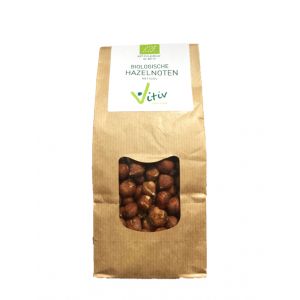 Vitiv Hazelnoten met vlies bio 250.00 Gram