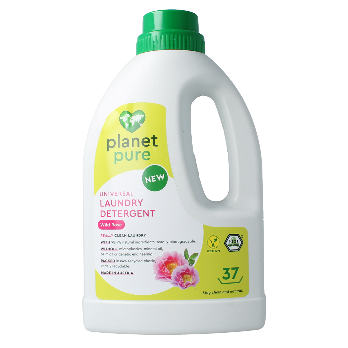 Planet Pure Wasmiddel vloeibaar universeel wild rose 1480.00 Milliliter
