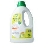 Planet Pure Wasmiddel vloeibaar gekleurde was orange 1480 Milliliter