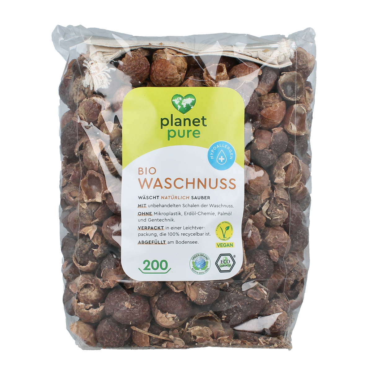 Planet Pure Zeepnoten natuurlijk 1.00 Kilogram