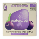 Waterdrop  Microdrink boost blackcurrant bruistabletten 12.00 Stuks
