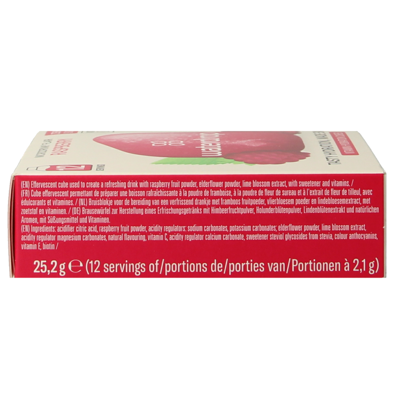 Waterdrop  Microdrink flair raspberry bruistabletten 12 Stuks