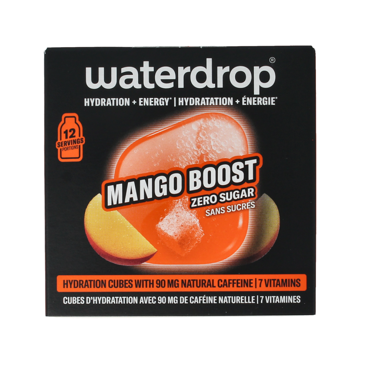 Waterdrop  Microenergy mango boost 12.00 Stuks