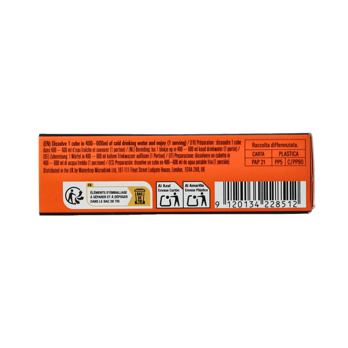 Waterdrop  Microenergy mango boost 12.00 Stuks