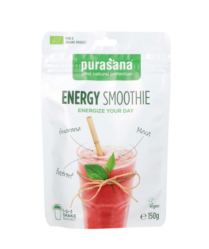 Purasana Energie smoothie shake vegan bio 150.00 Gram