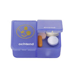 Able 2 Pillendoos 1 dag 2 vaks blauw NL 1.00 Stuks