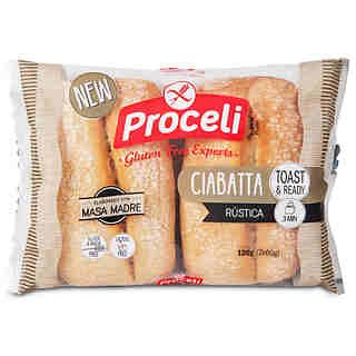 Proceli Ciabatta rustica 120.00 Gram