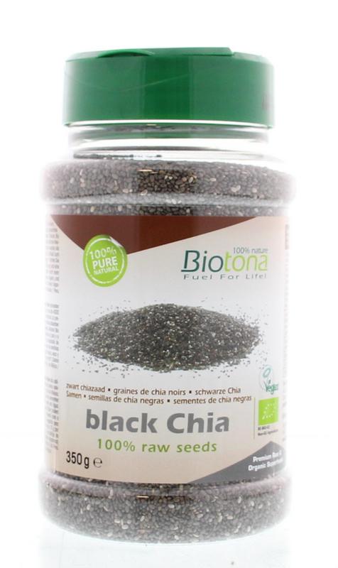 Biotona Black chia raw dispenser bio 350.00 Gram