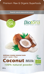 Biotona Coconut milk powder bio 200.00 Gram