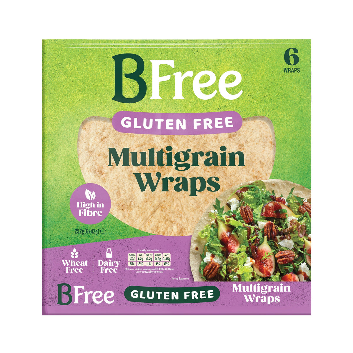 BFree Multigranen wraps 6.00 Stuks