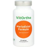 VitOrtho Mariadistel formule 60.00 Vegetarische capsules