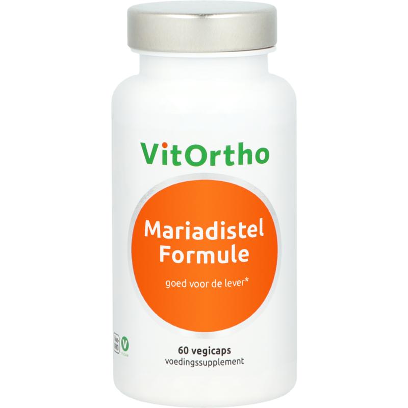 VitOrtho Mariadistel formule 60.00 Vegetarische capsules