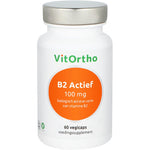VitOrtho B2 Actief 100 mg 60.00 Vegetarische capsules