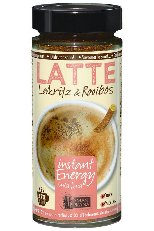 Amanprana Latte lakritz rooibos bio 170.00 Gram
