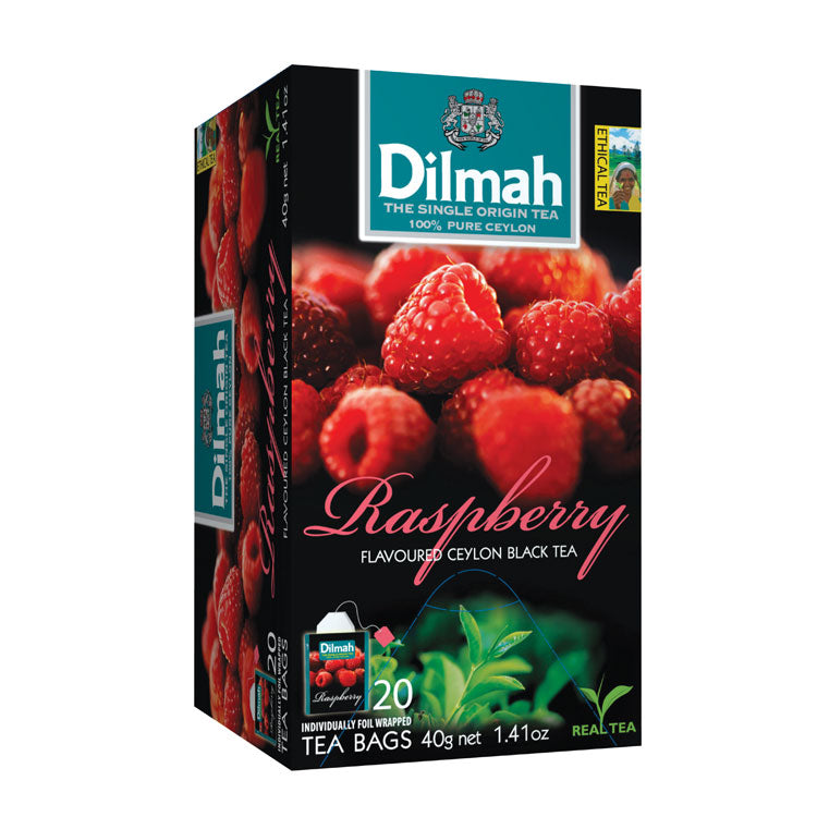 Dilmah Raspberry fun tea 20.00 Zakjes
