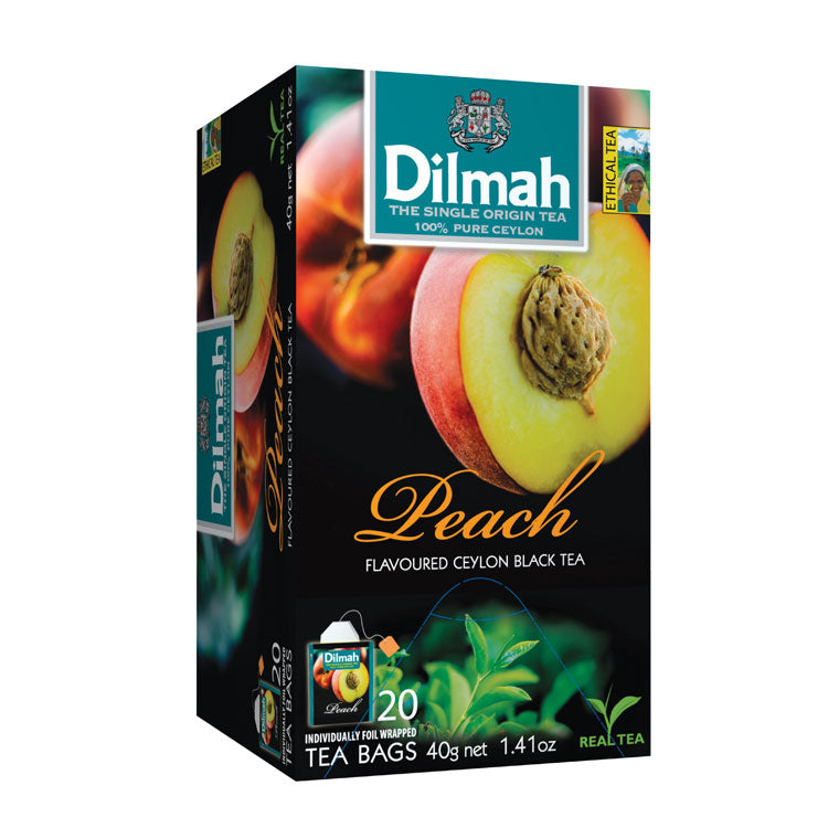 Dilmah Peach fun tea 20.00 Zakjes