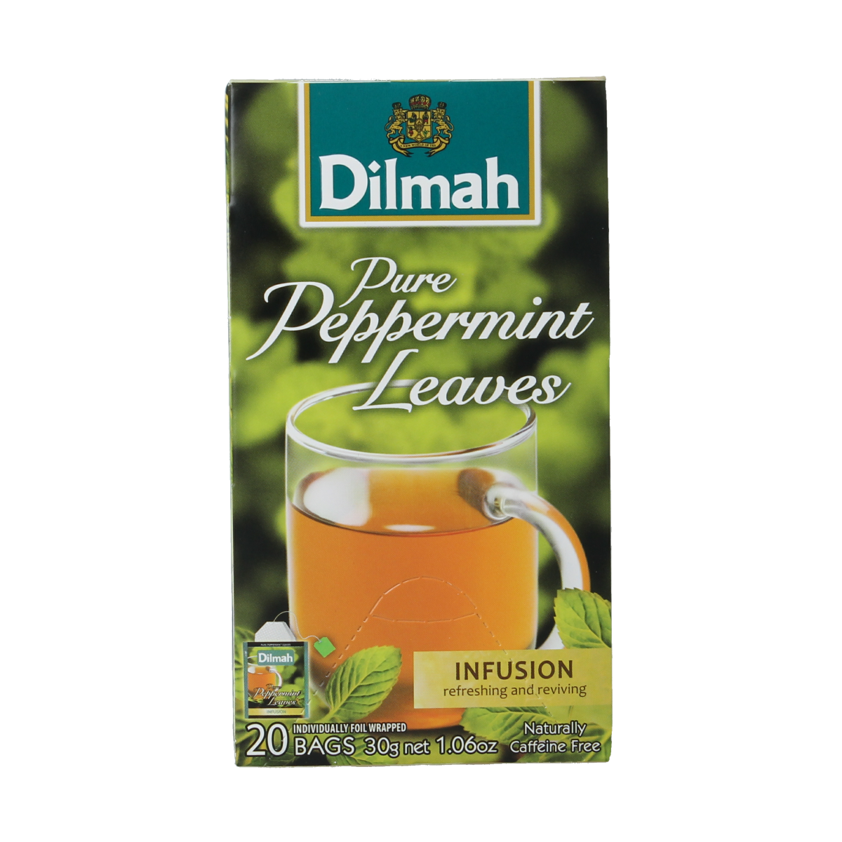 Dilmah Peppermint tea herbal infusion 20.00 Zakjes