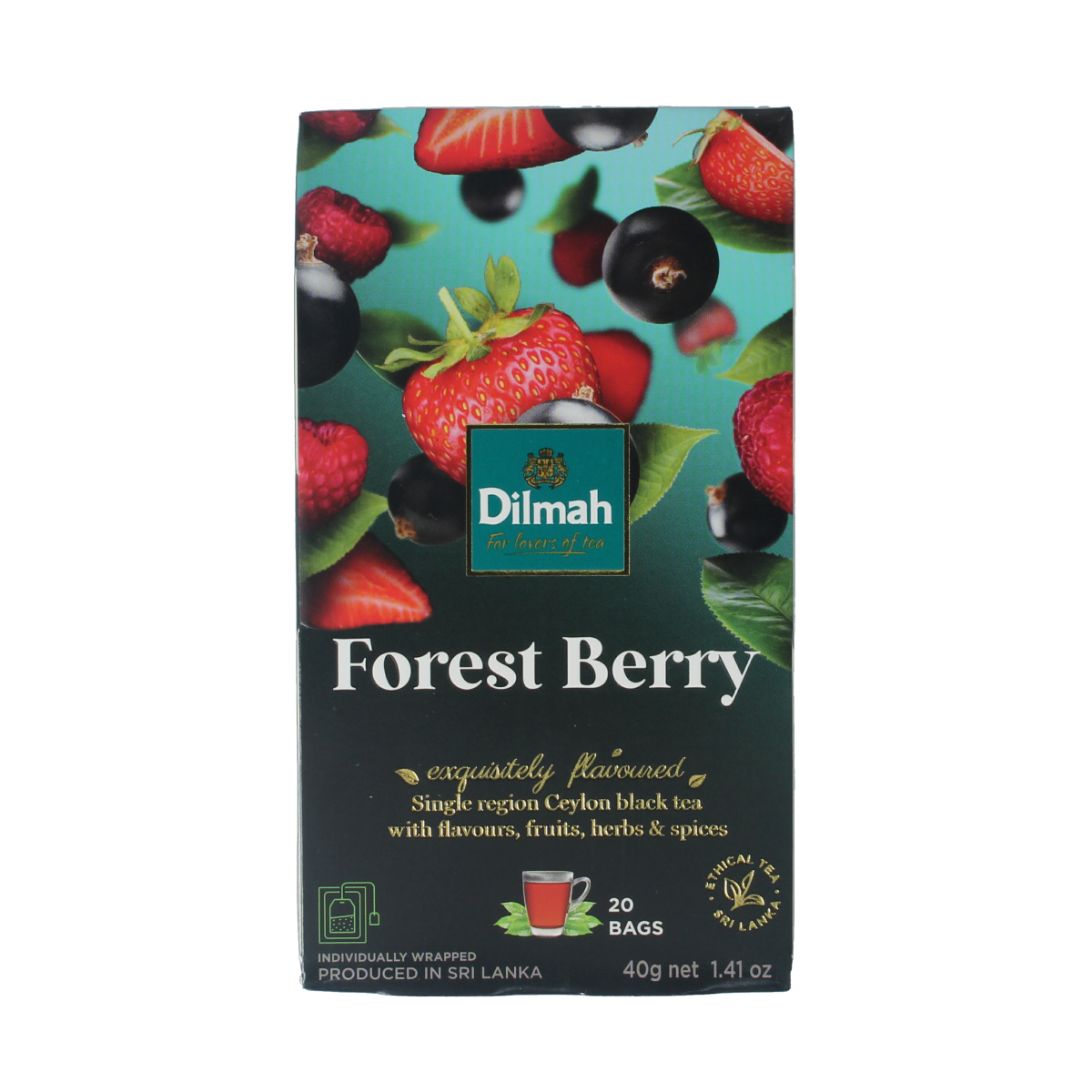 Dilmah Forest berry fun tea 20.00 Zakjes