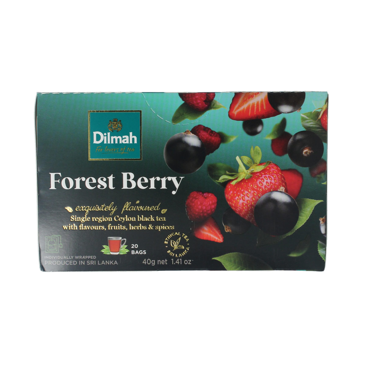 Dilmah Forest berry fun tea 20.00 Zakjes