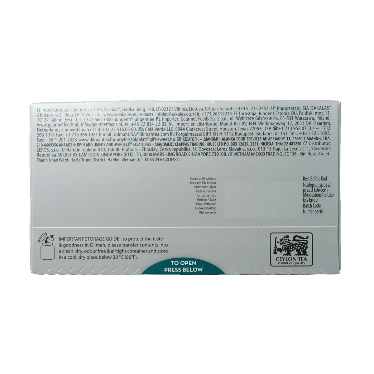 Dilmah Forest berry fun tea 20.00 Zakjes