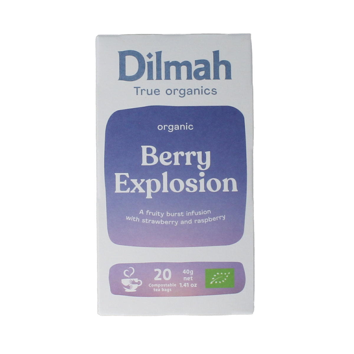 Dilmah Berry explosion  tea bio 20.00 Zakjes