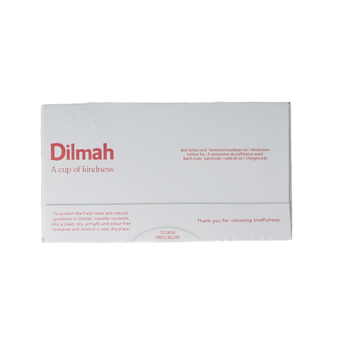Dilmah Brilliant breakfast tea bio 20.00 Zakjes