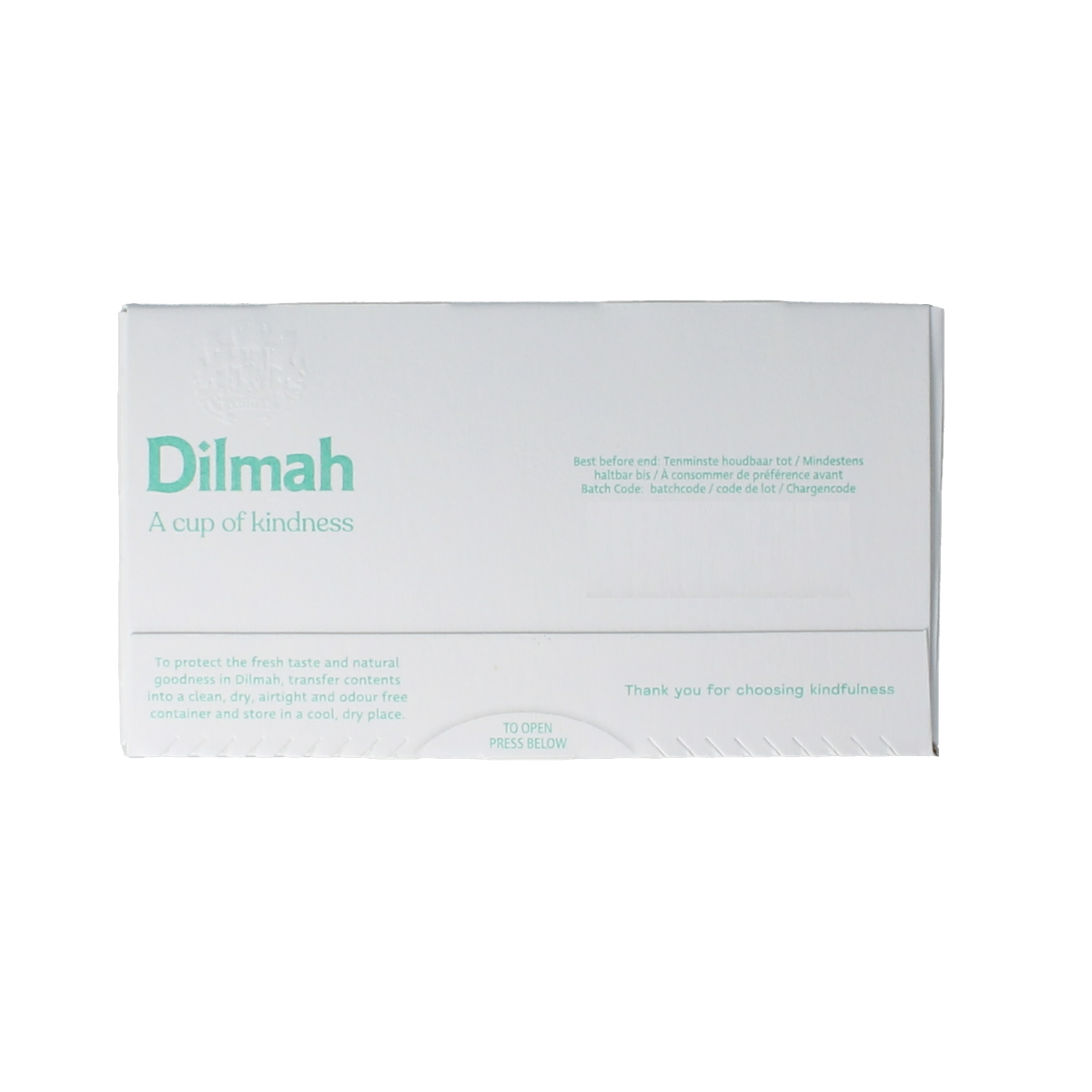 Dilmah Green tea with ginger bio 20.00 Zakjes