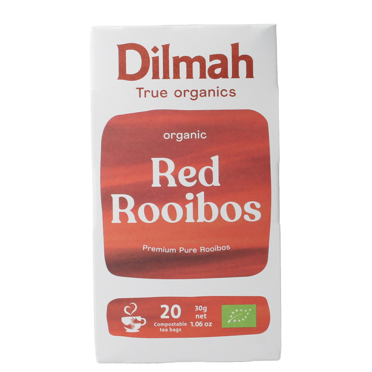 Dilmah Organic rooibos tea bio 20.00 Zakjes