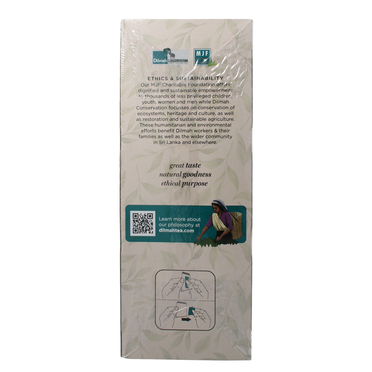 Dilmah Pure green tea 100.00 Zakjes