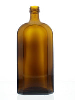 Jacob Hooy Flesje bruin plat         /jh 500.00 Milliliter