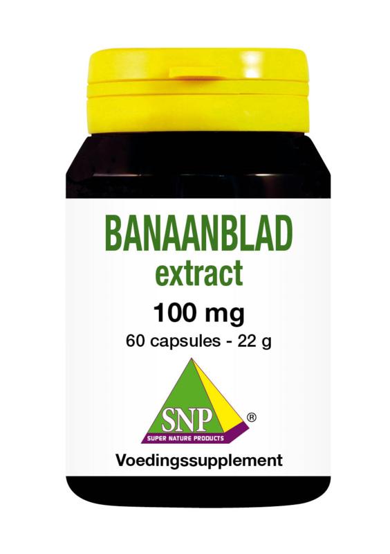 SNP Banaanblad extract 60.00 Capsules