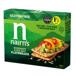Nairns Flatbread rosemary & seasalt 150.00 Gram