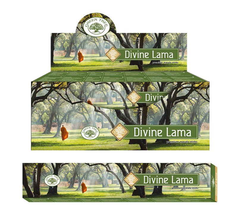 Green Tree Wierookstokjes divine llama natural 15.00 Gram