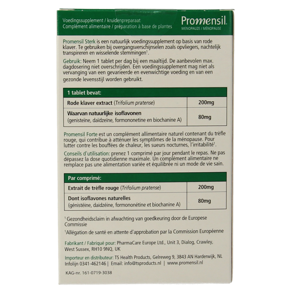 Promensil Sterk 30.00 Tabletten
