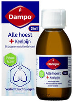 Dampo Alle hoest + keelpijn 150.00 Milliliter