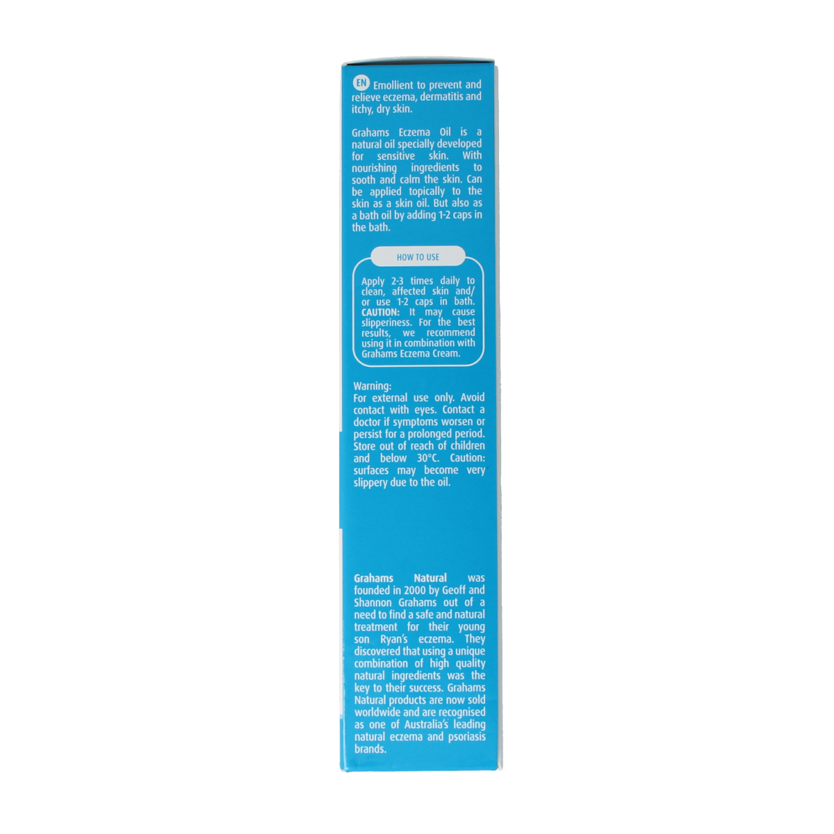 Grahams Eczeem olie 100.00 Milliliter