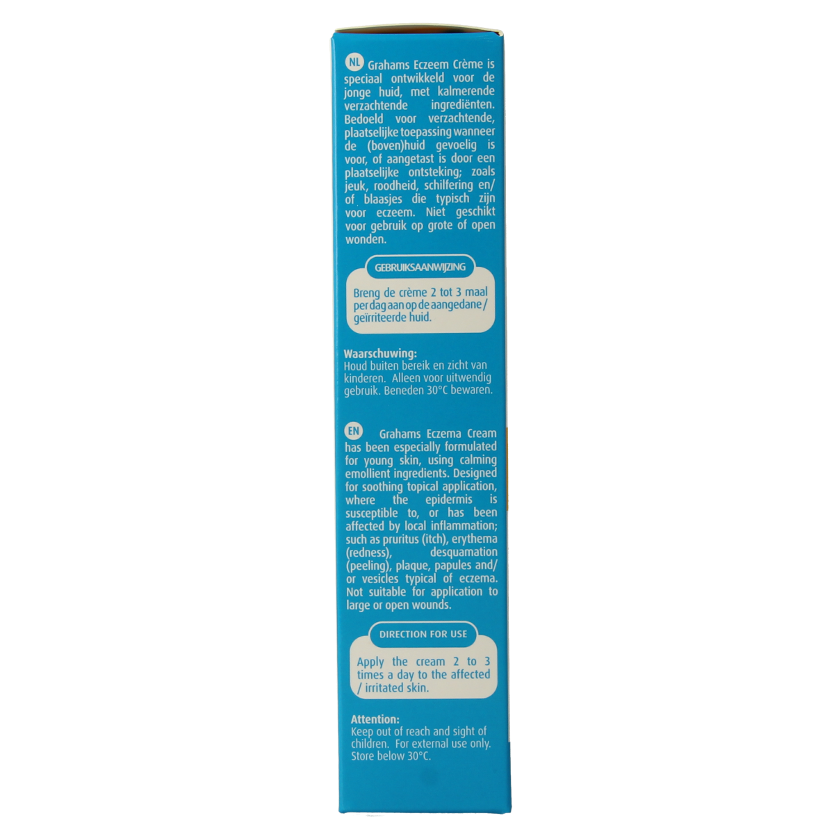 Grahams Eczeemcreme 75.00 Gram