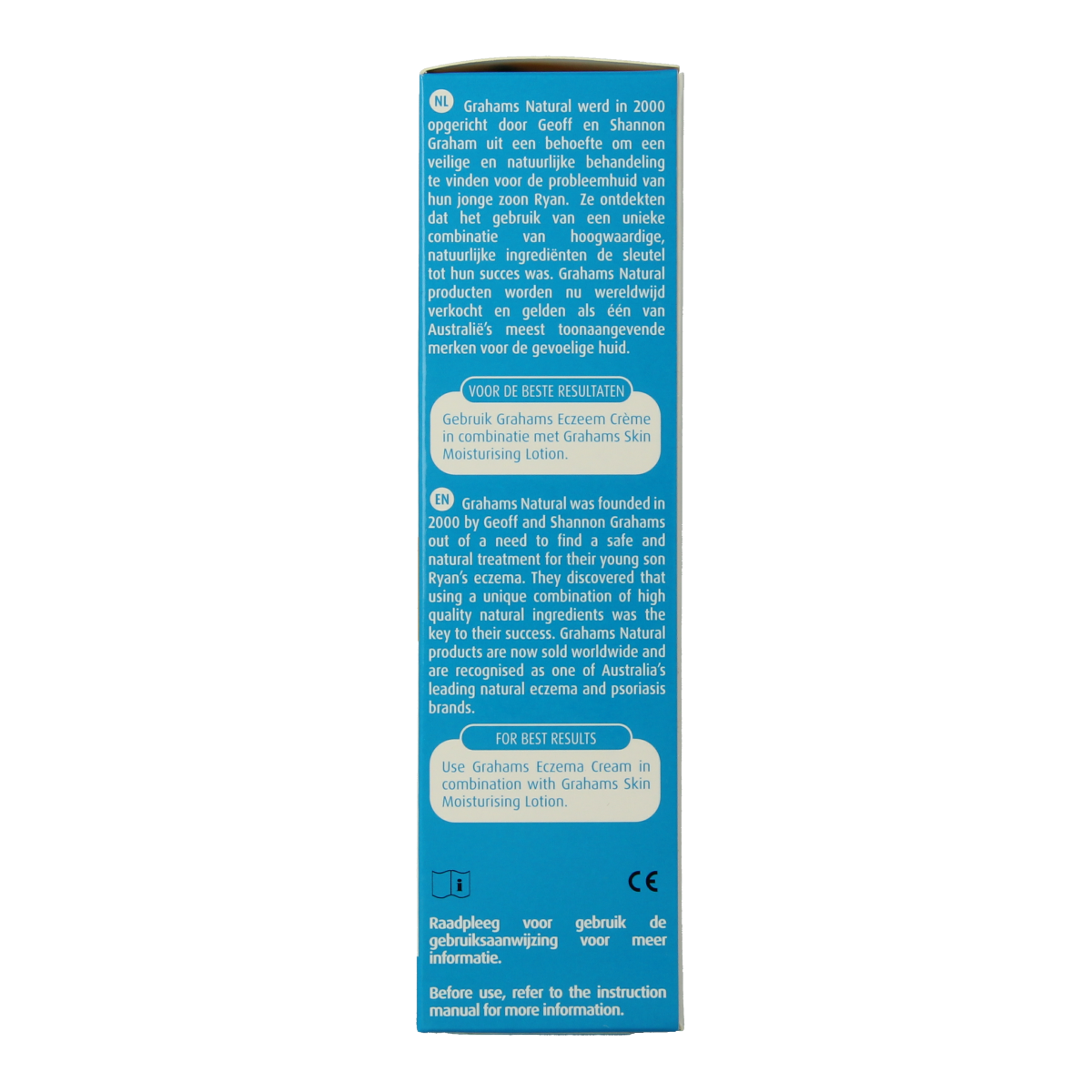 Grahams Eczeemcreme 150.00 Gram