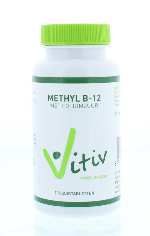 Vitiv Vitamine B12 methylcobalamine 100.00 Tabletten