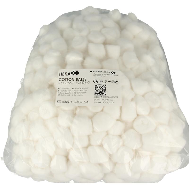 Heka Wattenbollen rondino 0.6 gram 500.00 Gram