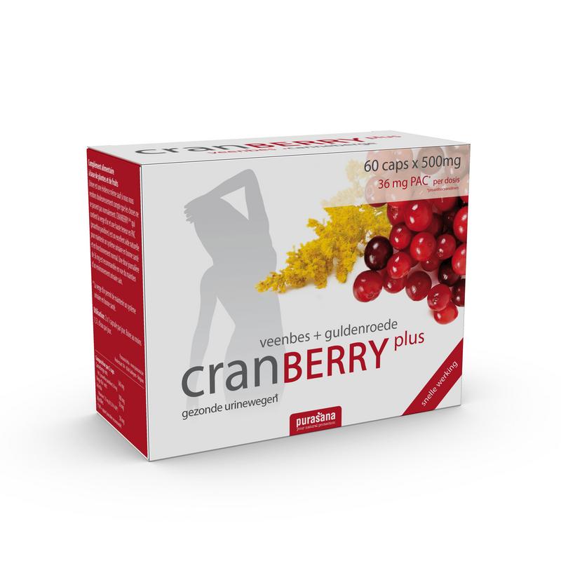 Purasana Cranberry plus 60.00 Capsules