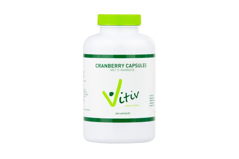 Vitiv Cranberry D-Mannose 200.00 Capsules